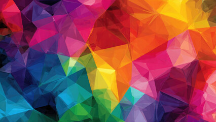 Obraz premium Colorful Geometric Abstract Background