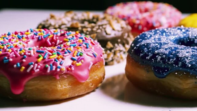 Dripping pink frosting promises pure sugary bliss.