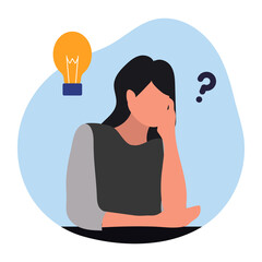 Thinking Concept Illustration