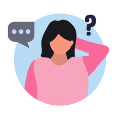 Thinking Concept Illustration