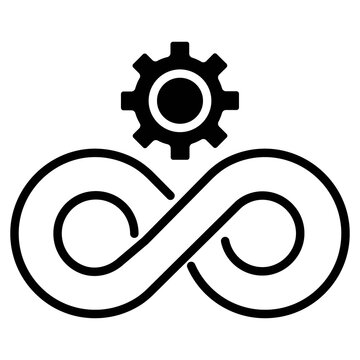 Devops Icon, DevOps Pipeline, Cloud Automation, Continuous Deployment, Infrastructure Management