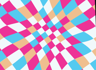 Colorful abstract geometric pattern. Vector illustration
