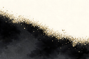 黒と金のラグジュアリー抽象背景