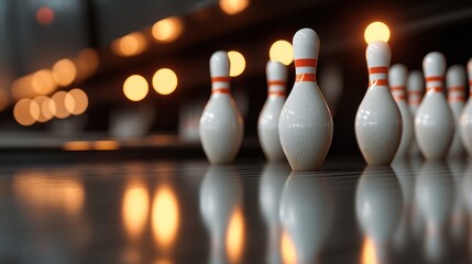 Bowling pins arrangement