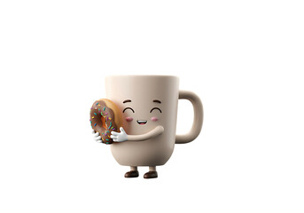 cup of coffee and milk