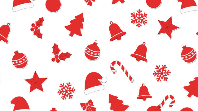 christmas seamless pattern