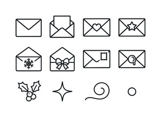 Holiday Cookie Icons. Holiday treats shaped cookies. Filled icon set of holiday treats shaped cookies: star