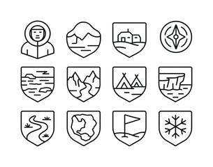 Holiday Meal Icons. Family traditions shared during holiday dinners. Filled icon set of family traditions