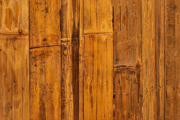 Bamboo wooden surface texture as background