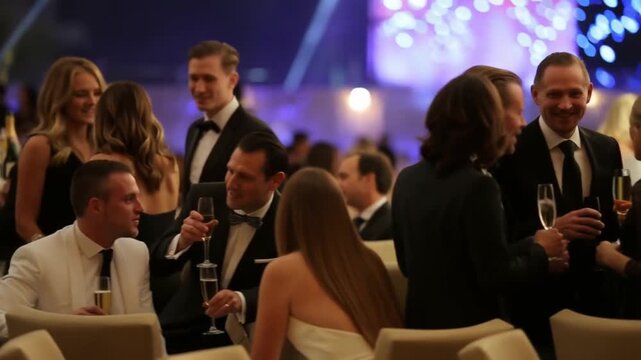 An exclusive VIP experience at a luxury event &mdash; sophistication, celebration, and high society ambiance. Great for event planning, entertainment, and lifestyle branding.