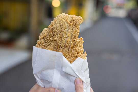 Taiwanese style fried chicken cutlet
