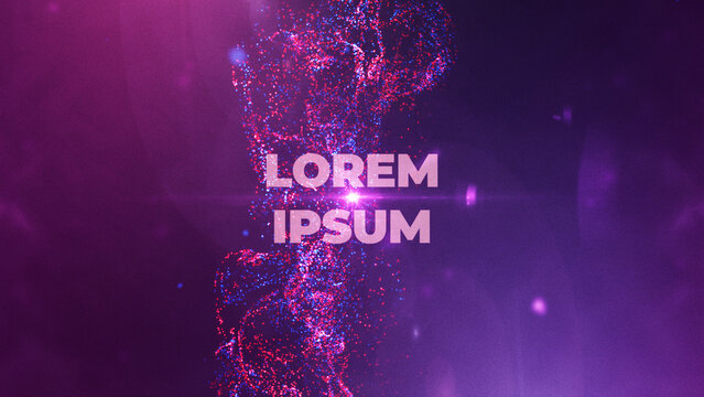 Cinematic Big Bang Explosion Text Wide Title Animation