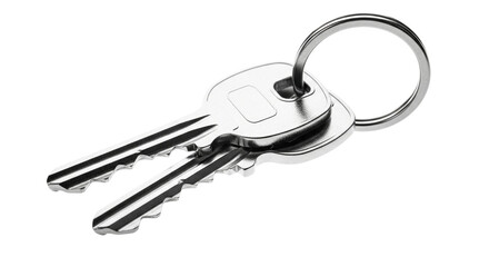 Keys on a transparent background