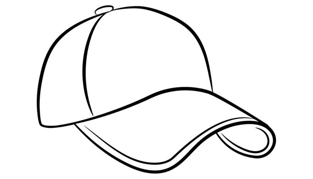 vector illustration of a cap