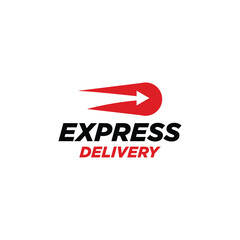 Express Delivery Logo Vector Modern