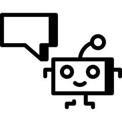 artificial intelligence illustration, chipping technology, ai generation, vector icon