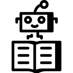 artificial intelligence illustration, chipping technology, ai generation, vector icon