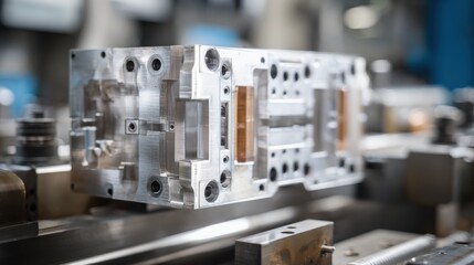 Medium shot highlighting multiprofile custom die design enabling complex and varied extrusion shapes with smooth transitions