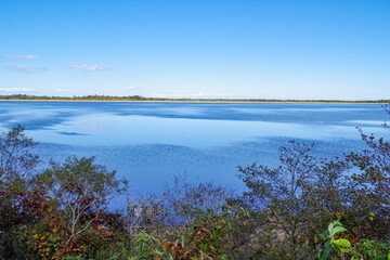 根室十景の一つである風連湖