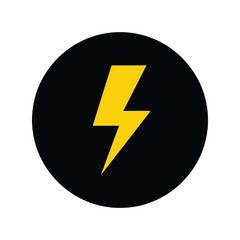 Dynamic Lightning Bolt Vector Illustration for Modern Graphics and Branding Needs