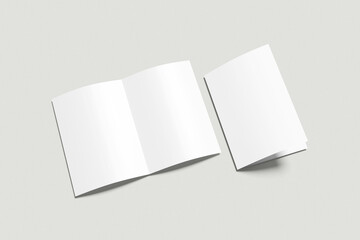 A5 Bifold Brochure Blank