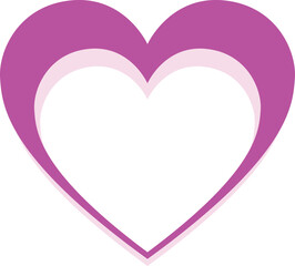 Heart shape design for love symbols, Set simple drawings heart symbols, valentines day related designs and frames, Red heart formed by Available in vector EPS format. editable vector file format.