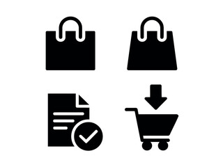 Online Shopping Icons and Symbols