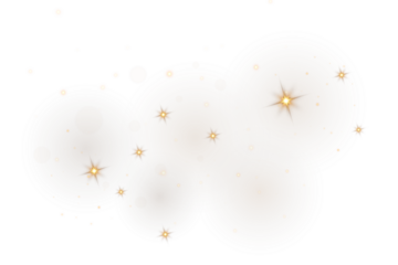 Golden dust light PNG with glowing confetti, radiant Christmas sparkle, and shimmering bokeh particles ideal for holiday cards, winter banners, and elegant decorative vector overlays
