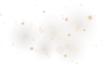 Magical glowing dust with shining fairy particles, warm luminous waves, and transparent sparkle effects ideal for Christmas themes, elegant seasonal overlays, and fantasy-style vector artwork
