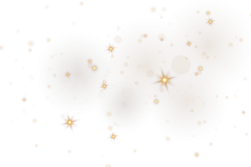 Magical glowing dust with shining fairy particles, warm luminous waves, and transparent sparkle effects ideal for Christmas themes, elegant seasonal overlays, and fantasy-style vector artwork
