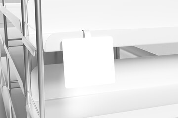 Wobbler Mockup Blank