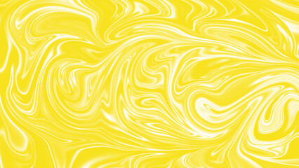 Abstract yellow and white marbling texture background