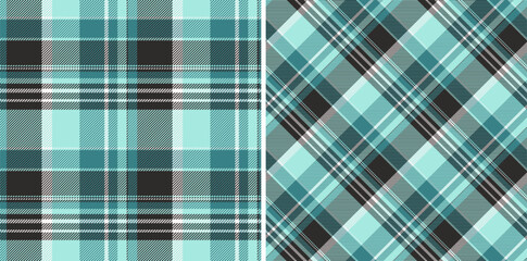 Textile pattern check of tartan seamless texture with a fabric plaid vector background. Set in space colors. Scrapbook ideas for creative projects.