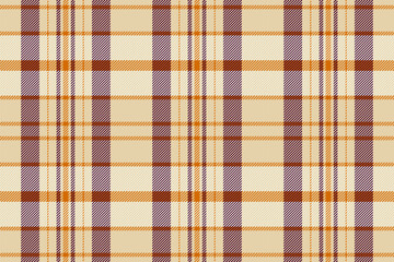 Front pattern check texture, refresh vector fabric textile. Loft tartan seamless background plaid in light and dark colors.