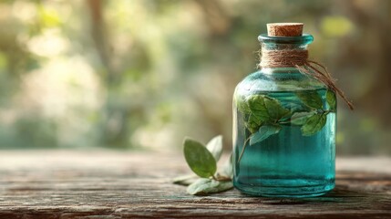 Herbal extract bottle