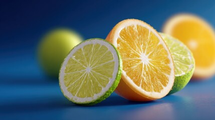 Citrus fruit slices