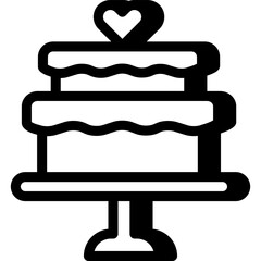 Wedding Cake Icon