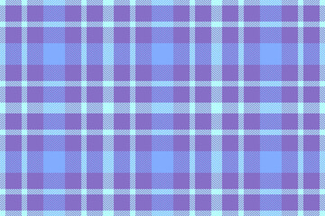 Canadian pattern plaid tartan, cross textile background vector. Paint seamless check fabric texture in indigo and light colors.