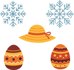 Collection of Seasonal and Holiday Elements