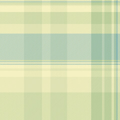 Diverse texture fabric plaid, top seamless background tartan. 1950s check textile vector pattern in light and pastel colors.