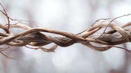 Intricate vine twists