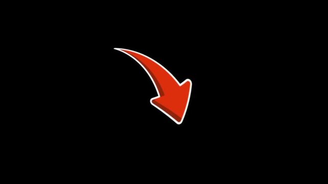 Look no further&mdash;everything you need is right here! 👇🔥 #CheckThisOut #MustSee #Attention
Keywords: Arrow, Down, Red, Glossy, 3D, Cartoon, Direction, Pointing, Indicator, Below, Click, Look, Attention