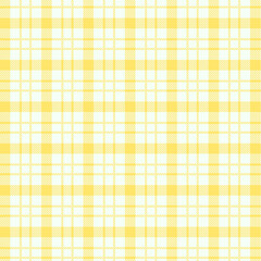 Vibrant yellow and white plaid pattern for design projects