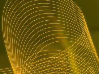 abstract background with golden lines