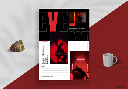 Event Poster Layout