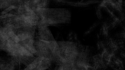 Abstract black and white halftone dot texture overlay with wavy pattern
