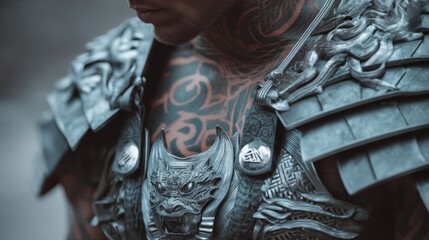 Detailed armor chest piece