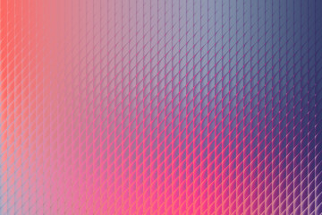 Naklejka premium An abstract background with a grid pattern, featuring a gradient of colors from pink and purple to blue and navy, creating a modern design