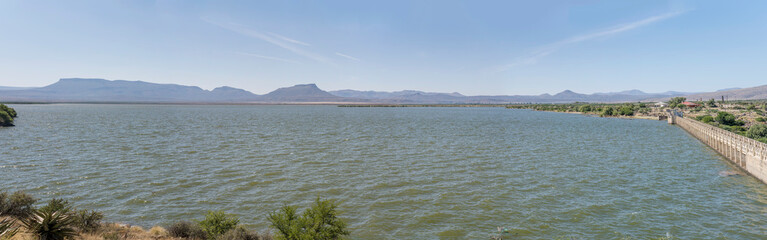 Nqweba Dam  reservoir and dam, near Graaff-Reinet, South Africa