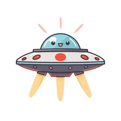 Cute Ufo Design Very Cool